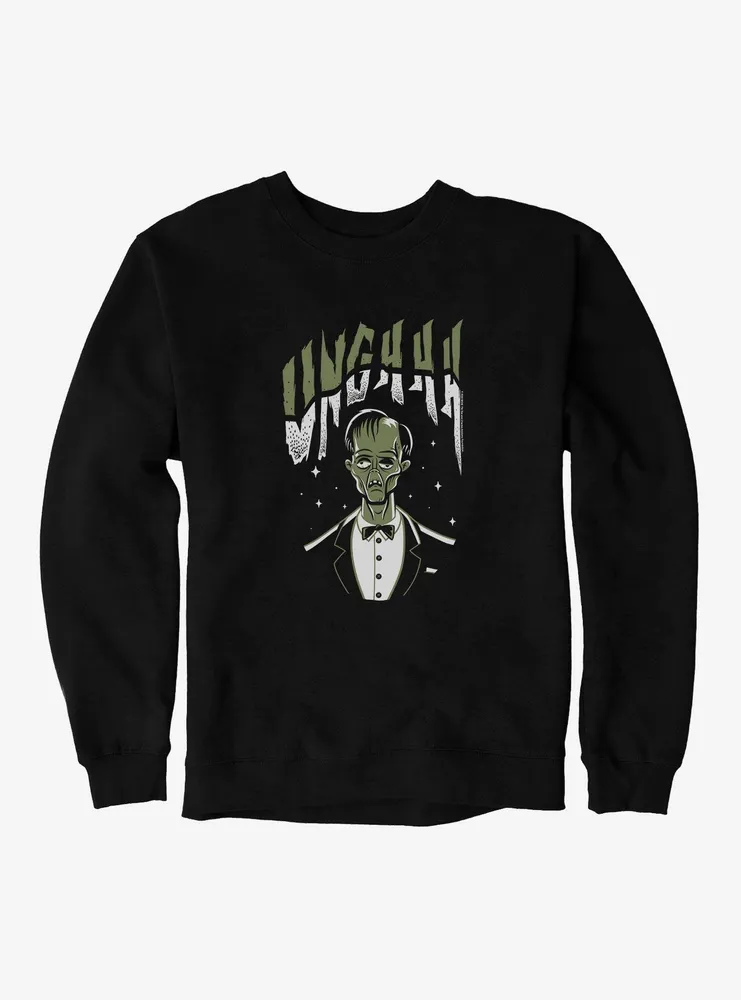 Addams Family Movie Caricature Lurch Unghhh Sweatshirt