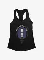 Addams Family Movie I'm Happy Inside Womens Tank Top