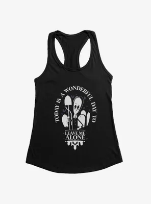 Addams Family Movie Leave Me Alone Womens Tank Top