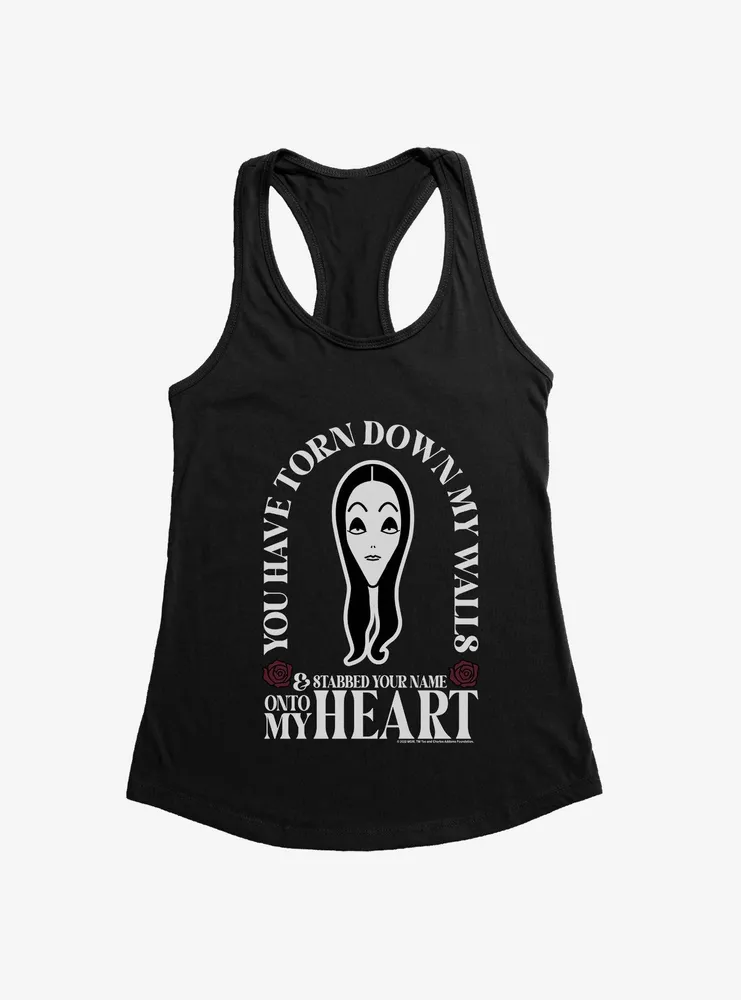 Addams Family Movie Torn Down My Walls Womens Tank Top