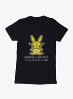 It's Happy Bunny Nobody's Perfect Womens T-Shirt