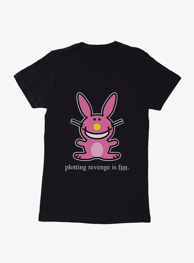 It's Happy Bunny Revenge Is Fun Womens T-Shirt