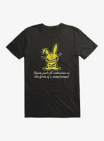 It's Happy Bunny Compliments Only T-Shirt