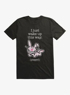 It's Happy Bunny I Wake Up Pissed T-Shirt