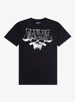 Danzig Demon Skull Logo T-Shirt