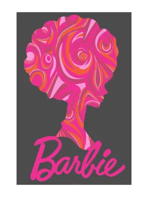 Barbie: Afro Barbie Silhouette Pattern Poster