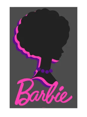 Barbie: Afro Barbie Silhouette Poster