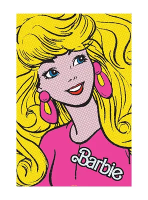 Barbie Big Hair Poster