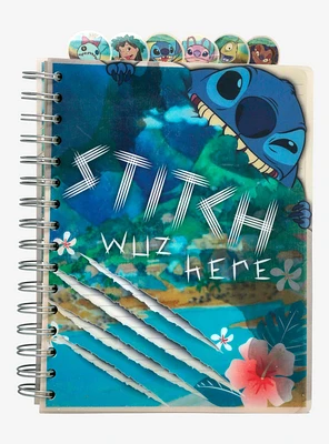 Disney Stitch Stitch Wuz Here Tab Journal