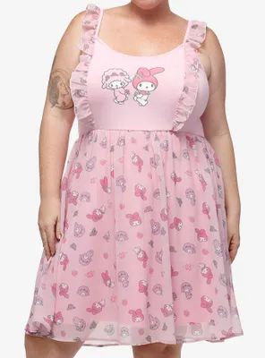 My Melody & Sweet Piano Flutter Dress Plus