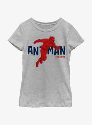Marvel Ant-Man Text Pop Youth Girls T-Shirt