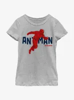 Marvel Ant-Man Text Pop Youth Girls T-Shirt