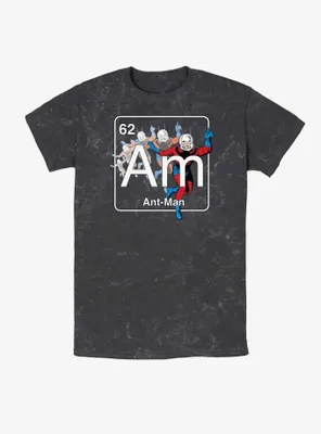 Marvel Ant-Man Periodic Element Mineral Wash T-Shirt