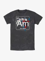 Marvel Ant-Man Periodic Element Mineral Wash T-Shirt