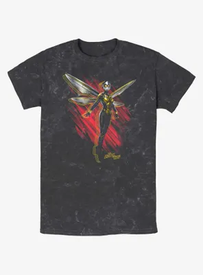 Marvel Ant-Man and the Wasp: Quantumania Wasp Wings Mineral Wash T-Shirt