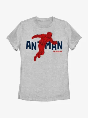 Marvel Ant-Man Text Pop Womens T-Shirt