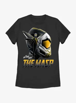 Marvel Ant-Man and The Wasp: Quantumania Wasp Silhouette Womens T-Shirt