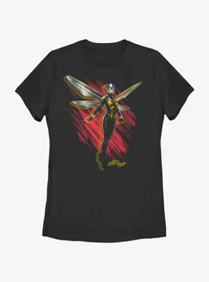 Marvel Ant-Man and the Wasp: Quantumania Wasp Wings Womens T-Shirt