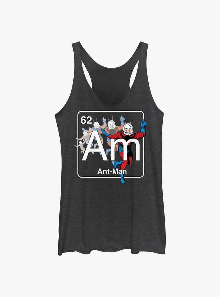 Marvel Ant-Man Periodic Element Womens Tank Top