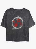 Marvel Ant-Man and the Wasp: Quantumania Pym Technologies Icon Mineral Wash Womens Crop T-Shirt