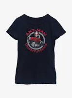 Marvel Ant-Man and the Wasp: Quantumania Badge Youth Girls T-Shirt