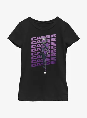 Marvel Ant-Man and the Wasp: Quantumania Cassie Action Pose Youth Girls T-Shirt