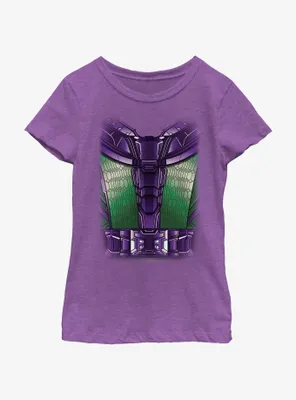 Marvel Ant-Man and the Wasp: Quantumania Kang Costume Youth Girls T-Shirt
