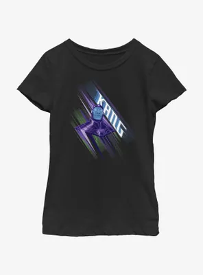 Marvel Ant-Man and the Wasp: Quantumania Kang Portrait Youth Girls T-Shirt