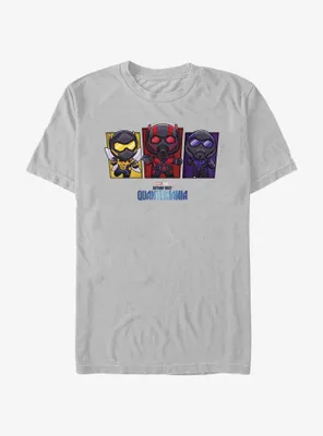 Marvel Ant-Man and the Wasp: Quantumania Chibi Heroes T-Shirt