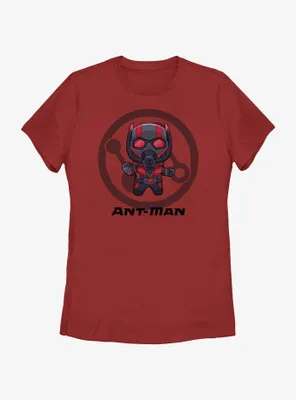 Marvel Ant-Man and the Wasp: Quantumania Chibi Quantum Badge Womens T-Shirt