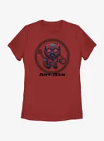 Marvel Ant-Man and the Wasp: Quantumania Chibi Quantum Badge Womens T-Shirt