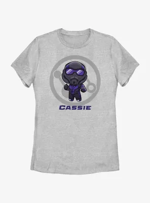 Marvel Ant-Man and the Wasp: Quantumania Chibi Quantum Cassie Badge Womens T-Shirt