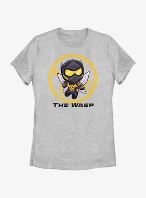 Marvel Ant-Man and the Wasp: Quantumania Chibi Quantum Wasp Badge Womens T-Shirt