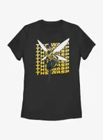 Marvel Ant-Man and the Wasp: Quantumania Wasp Action Pose Womens T-Shirt