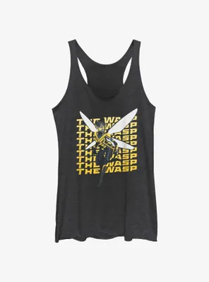 Marvel Ant-Man and the Wasp: Quantumania Wasp Action Pose Womens Tank Top