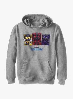 Marvel Ant-Man and the Wasp: Quantumania Chibi Heroes Youth Hoodie
