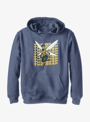 Marvel Ant-Man and the Wasp: Quantumania Wasp Action Pose Youth Hoodie