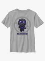 Marvel Ant-Man and the Wasp: Quantumania Chibi Quantum Cassie Badge Youth T-Shirt