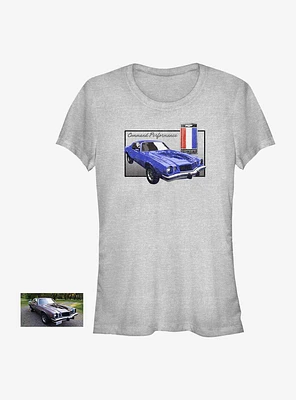 General Motors 1977 Chevy Camaro Command Performance Girls T-Shirt