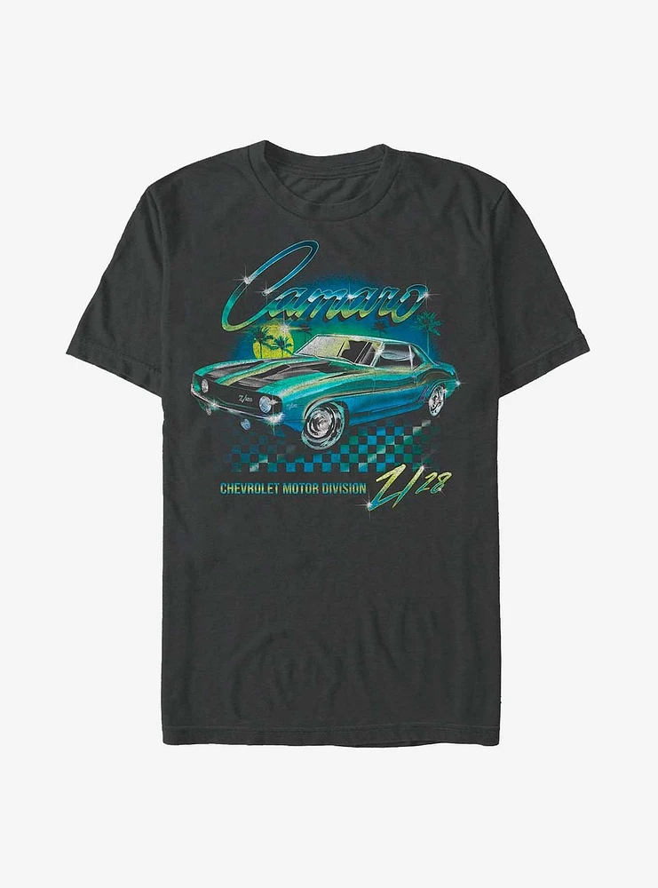 General Motors Air Brushed Camaro Chevy Motor Division T-Shirt