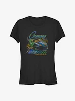 General Motors Camaro Racing Long Beach Girls T-Shirt