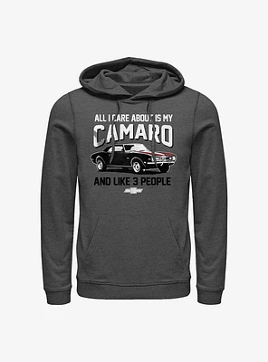 General Motors Chevrolet All I Care About Is My Camaro Hoodie