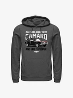 General Motors Chevrolet All I Care About Is My Camaro Hoodie