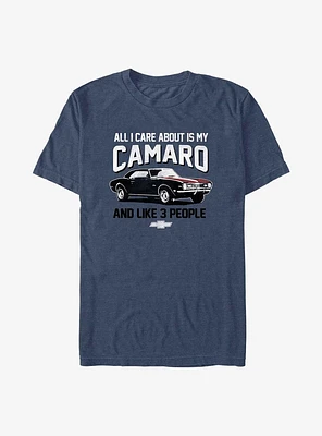 General Motors Chevrolet All I Care About Is My Camaro T-Shirt