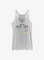 General Motors Chevrolet Bel Air Stack Raw Edge Girls Tank