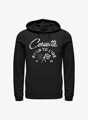 General Motors Chevrolet Corvette Born To Ride 1965 Hoodie