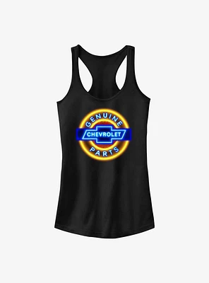 General Motors Chevrolet Genuine Parts Neon Sign Girls Tank