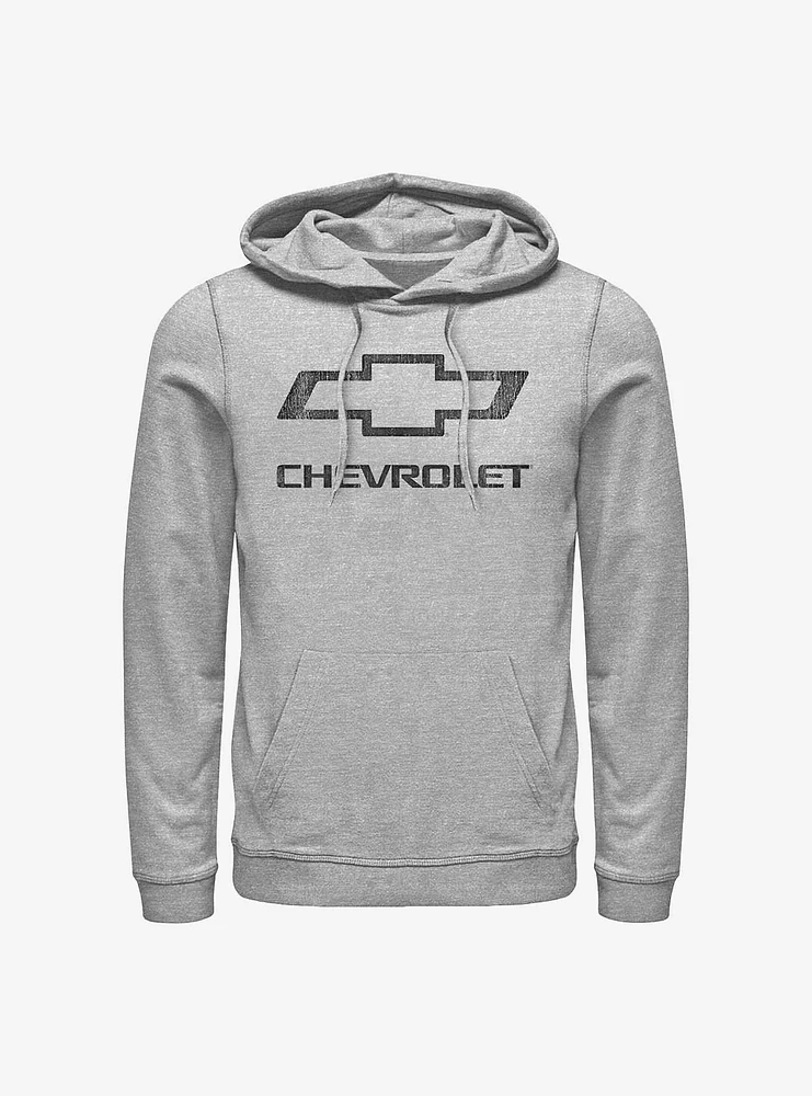 General Motors Chevrolet Logo Vintage Faded Hoodie