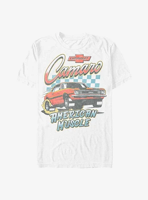 General Motors Chevy Camaro American Muscle Vintage Fade T-Shirt