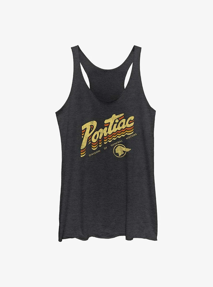 General Motors Pontiac Division Of Motor Raw Edge Girls Tank